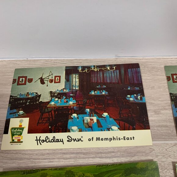Vintage Holiday Inn Memphis/ Ohio Postcards Ephemera Lot Of 10 - Picture 2 of 8